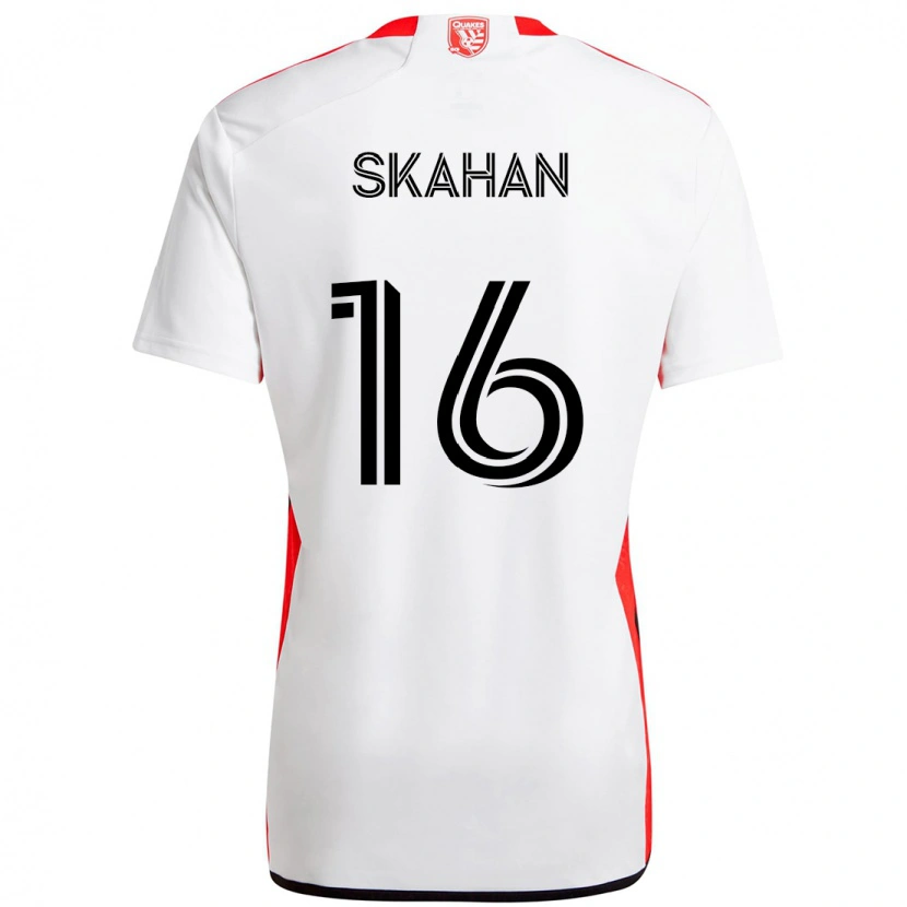 Danxen Enfant Maillot Jack Skahan #16 Noir Bleu Foncé Tenues Extérieur 2025/26 T-Shirt