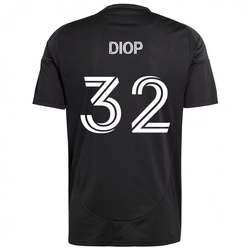 Danxen Enfant Maillot Hamady Diop #32 Bleu Ciel Blanc Tenues Extérieur 2025/26 T-Shirt
