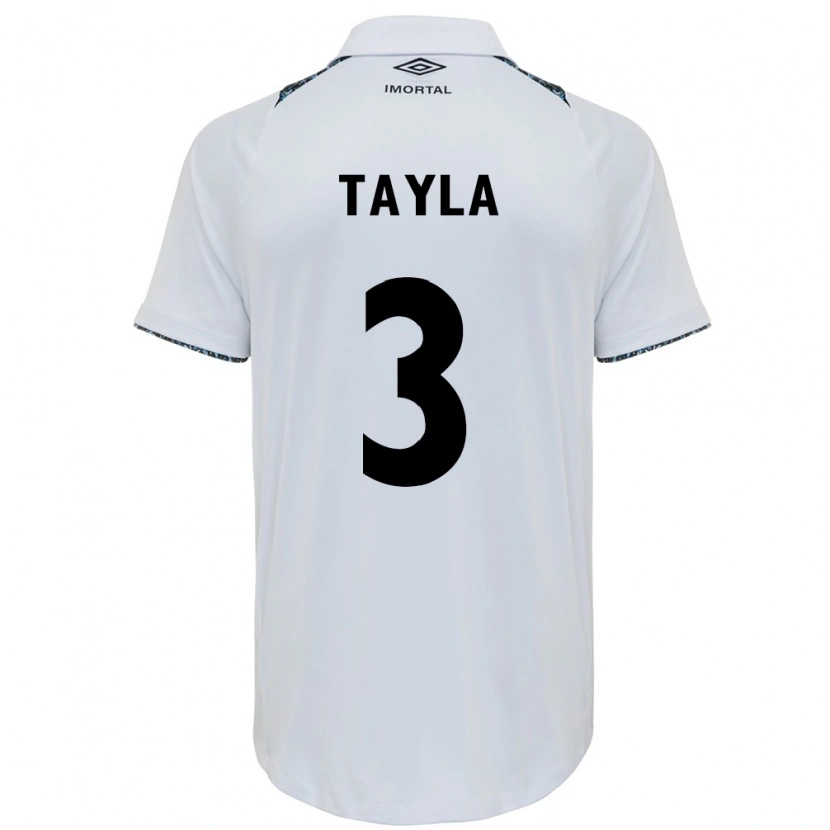 Danxen Enfant Maillot Tayla #3 Bleu Noir Blanc Tenues Extérieur 2025/26 T-Shirt