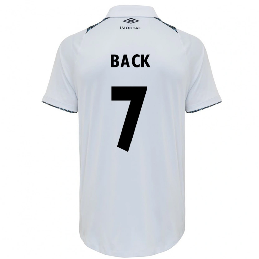 Danxen Enfant Maillot Pri Back #7 Blanc Bleu Tenues Extérieur 2025/26 T-Shirt