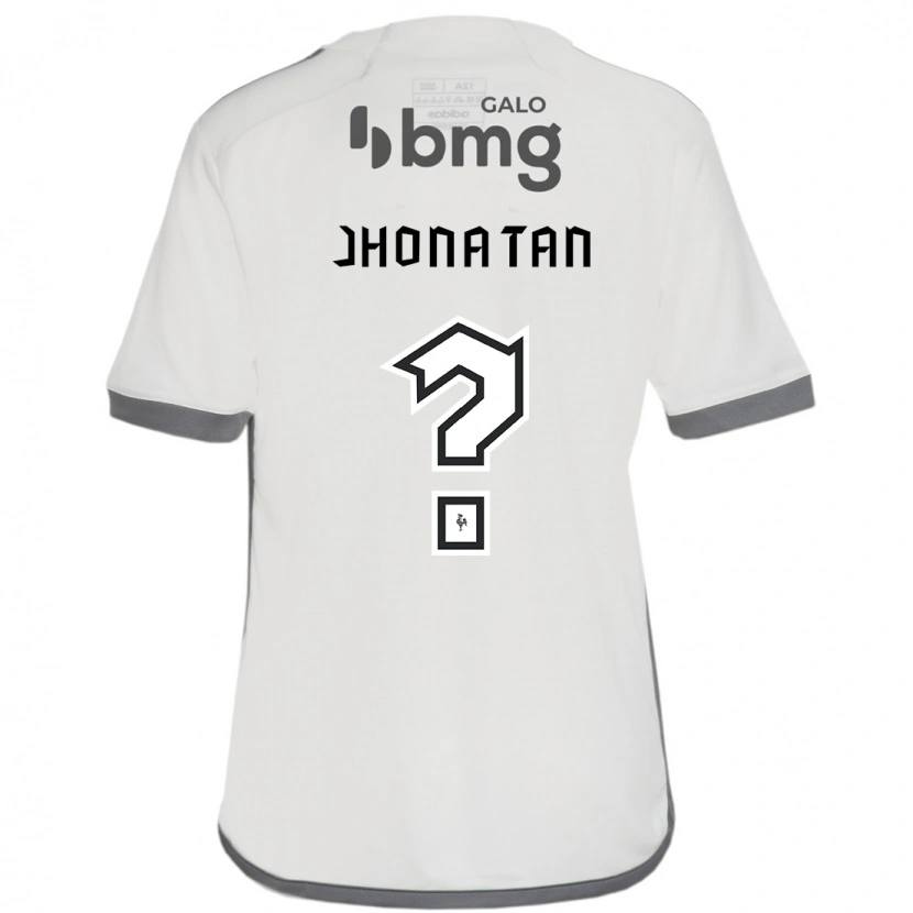 Danxen Enfant Maillot Jhonathan Bernardo #0 Blanc Cassé Tenues Extérieur 2025/26 T-Shirt