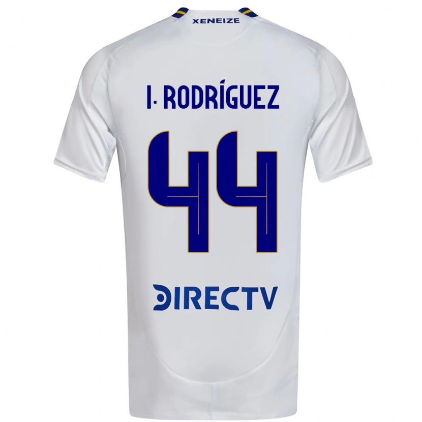 Danxen Enfant Maillot Ignacio Rodríguez #44 Bleu Royal Jaune Tenues Extérieur 2025/26 T-Shirt