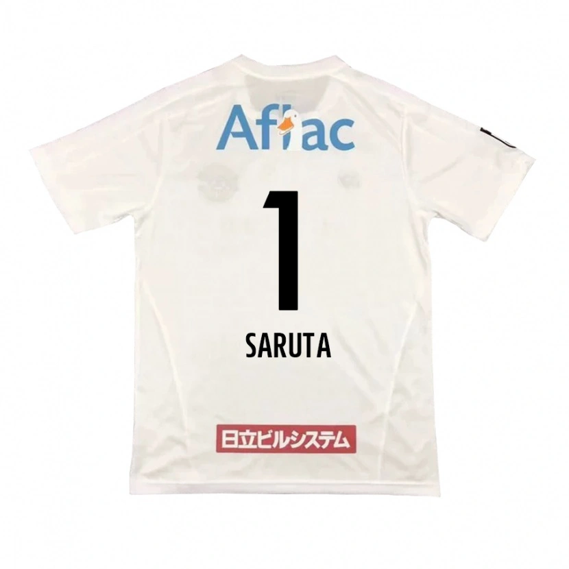 Danxen Enfant Maillot Haruki Saruta #1 Noir Jaune Tenues Extérieur 2025/26 T-Shirt