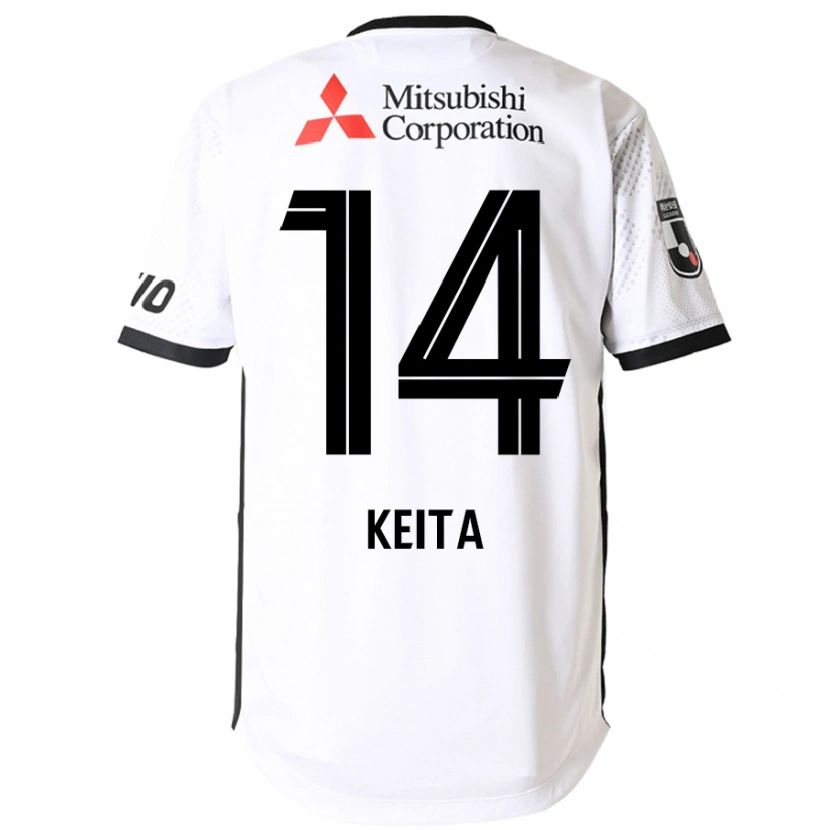 Danxen Enfant Maillot Keita Yamashita #14 Bleu Royal Blanc Tenues Extérieur 2025/26 T-Shirt