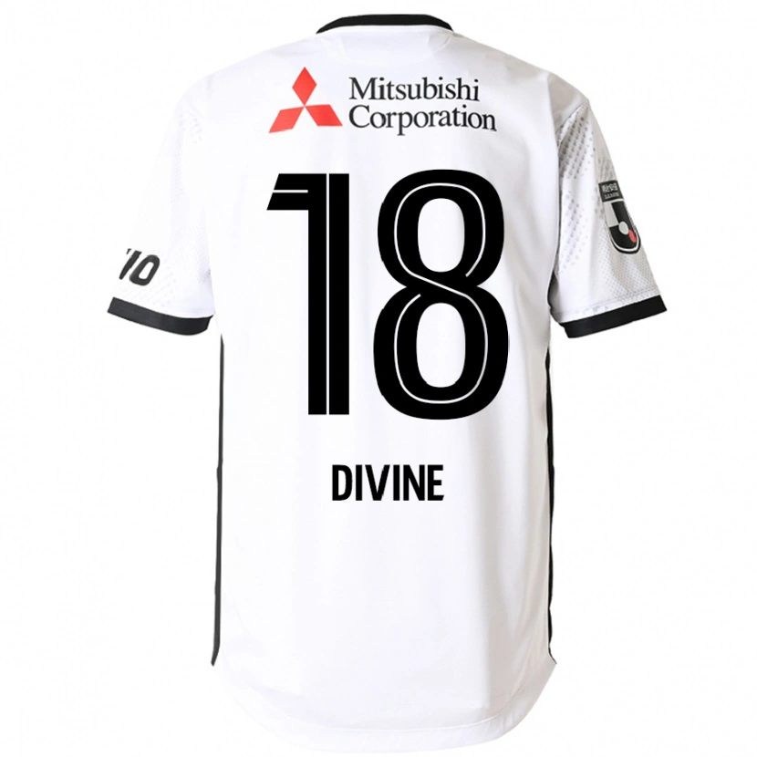 Danxen Enfant Maillot Divine Chinedu Otani #18 Bleu Royal Blanc Tenues Extérieur 2025/26 T-Shirt