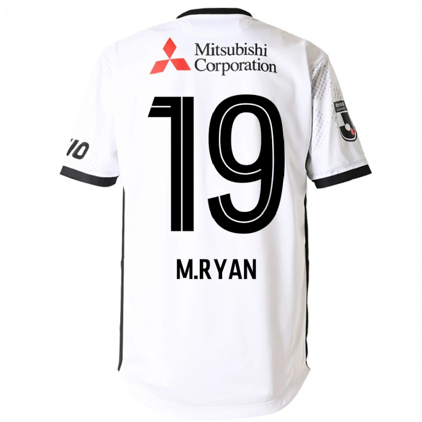 Danxen Enfant Maillot Marcelo Ryan #19 Bleu Royal Blanc Tenues Extérieur 2025/26 T-Shirt