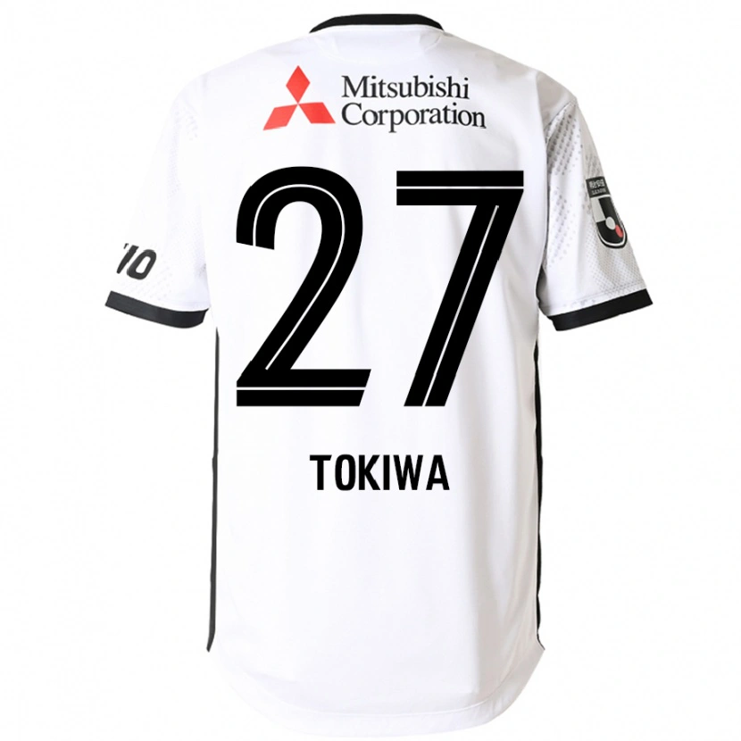 Danxen Enfant Maillot Kyota Tokiwa #27 Bleu Royal Blanc Tenues Extérieur 2025/26 T-Shirt