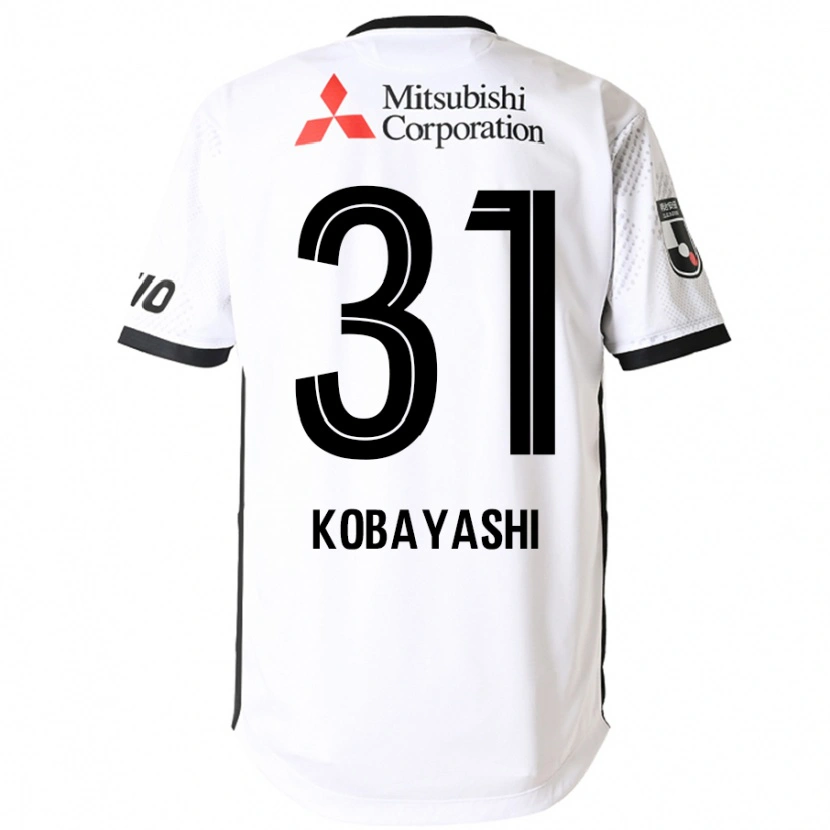 Danxen Enfant Maillot Masataka Kobayashi #31 Bleu Royal Blanc Tenues Extérieur 2025/26 T-Shirt