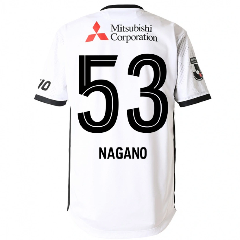 Danxen Enfant Maillot Shuto Nagano #53 Bleu Royal Blanc Tenues Extérieur 2025/26 T-Shirt