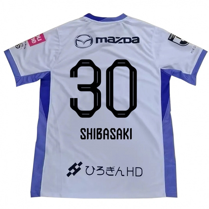 Danxen Enfant Maillot Kosei Shibasaki #30 Violet Orange Tenues Extérieur 2025/26 T-Shirt