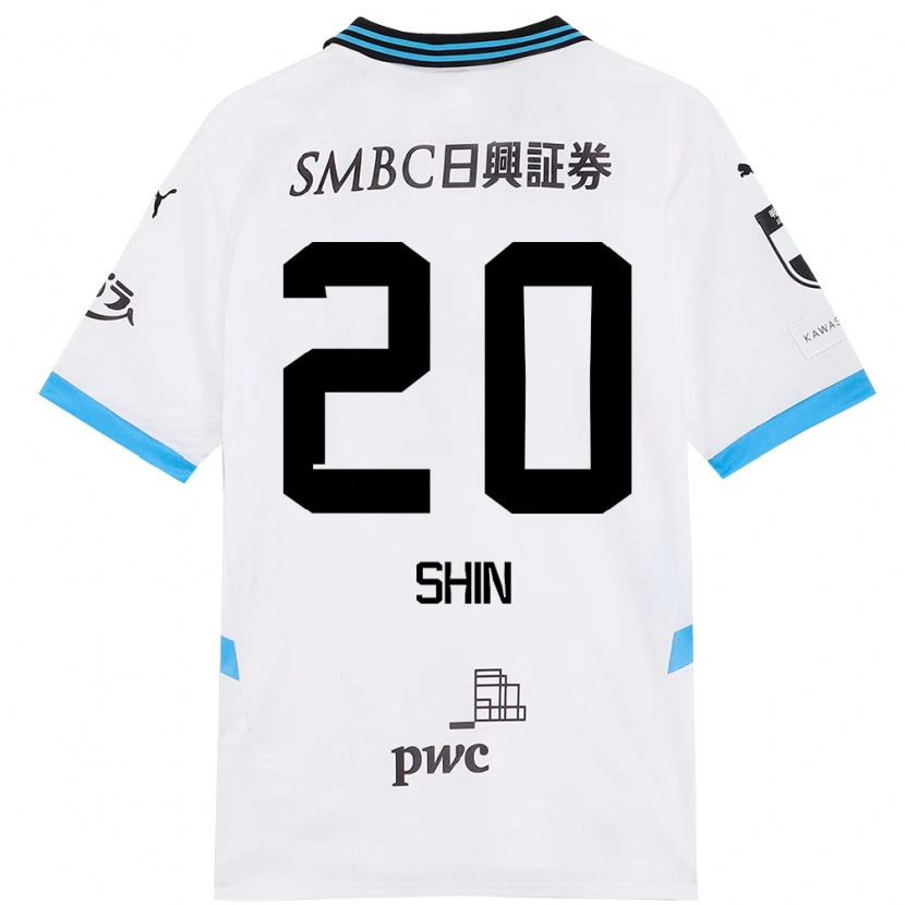 Danxen Enfant Maillot Shin Yamada #20 Bleu Ciel Noir Tenues Extérieur 2025/26 T-Shirt