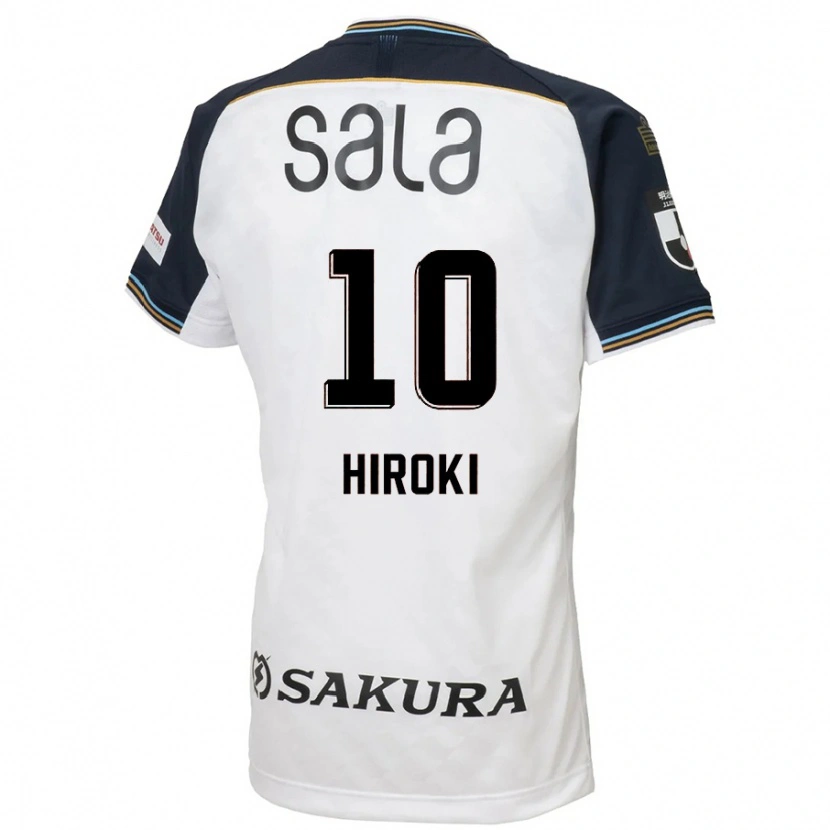 Danxen Enfant Maillot Hiroki Yamada #10 Bleu Ciel Noir Tenues Extérieur 2025/26 T-Shirt