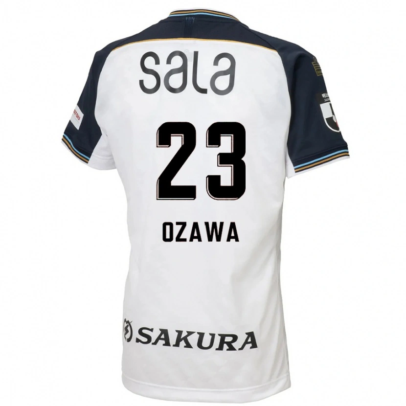 Danxen Enfant Maillot Yugo Ozawa #23 Bleu Ciel Noir Tenues Extérieur 2025/26 T-Shirt