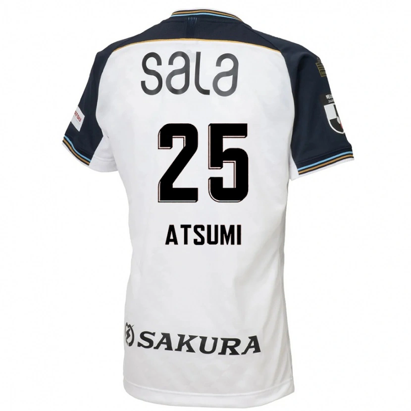 Danxen Enfant Maillot Keita Atsumi #25 Bleu Ciel Noir Tenues Extérieur 2025/26 T-Shirt