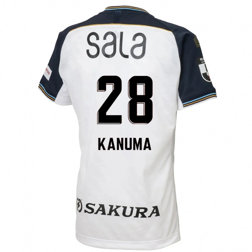 Danxen Enfant Maillot Naoki Kanuma #28 Bleu Ciel Noir Tenues Extérieur 2025/26 T-Shirt