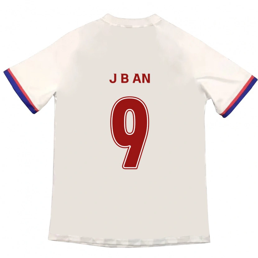 Danxen Enfant Maillot Byong-Jun An #9 Bleu Royal Rouge Tenues Extérieur 2025/26 T-Shirt