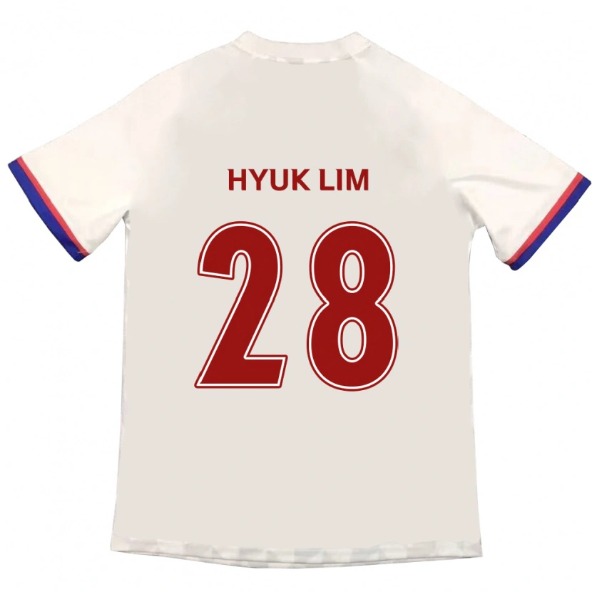 Danxen Enfant Maillot Hyuk Lim #28 Bleu Royal Rouge Tenues Extérieur 2025/26 T-Shirt