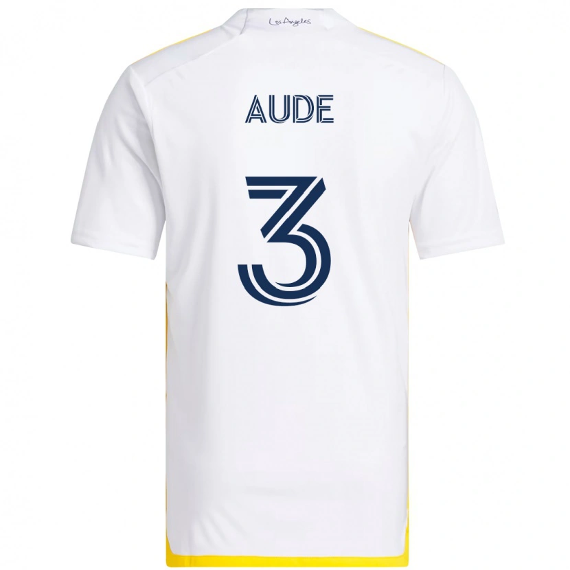Danxen Homme Maillot Julián Aude #3 Violet Bleu Tenues Domicile 2025/26 T-Shirt