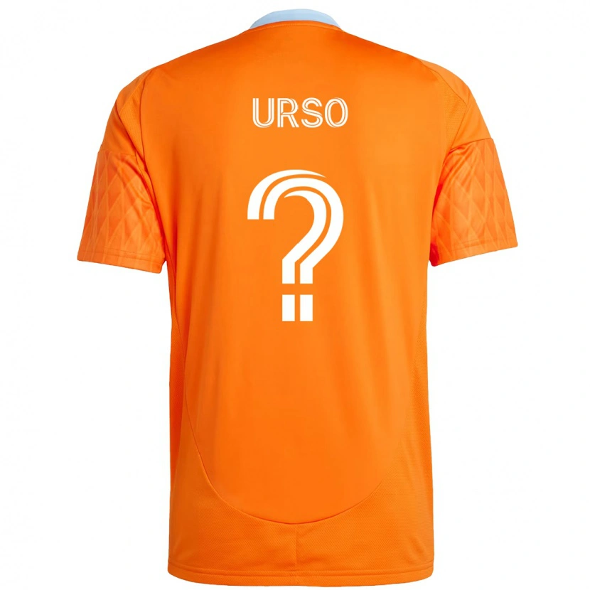 Danxen Homme Maillot Júnior Urso #0 Violet Orange Tenues Domicile 2025/26 T-Shirt