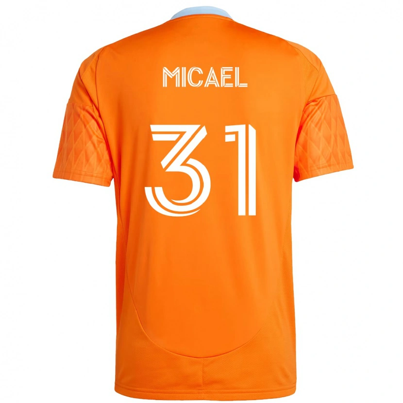 Danxen Homme Maillot Micael #31 Violet Orange Tenues Domicile 2025/26 T-Shirt