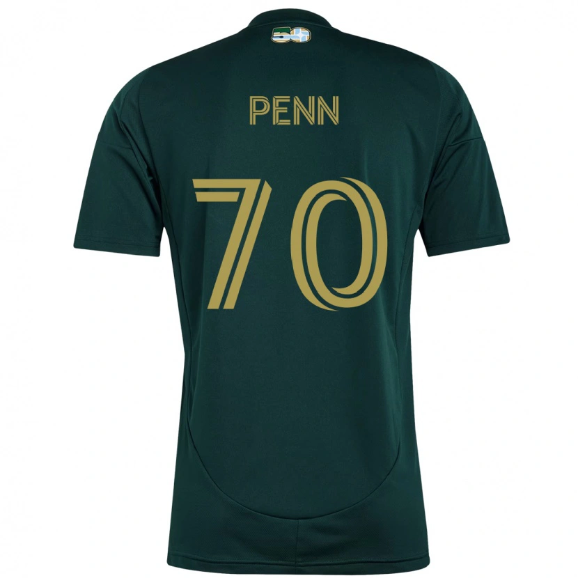 Danxen Homme Maillot Josh Penn #70 Noir Marron Tenues Domicile 2025/26 T-Shirt