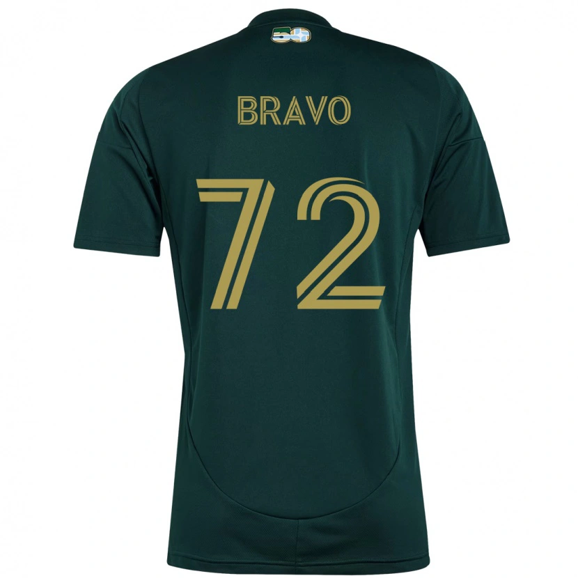 Danxen Homme Maillot Julian Bravo #72 Noir Marron Tenues Domicile 2025/26 T-Shirt