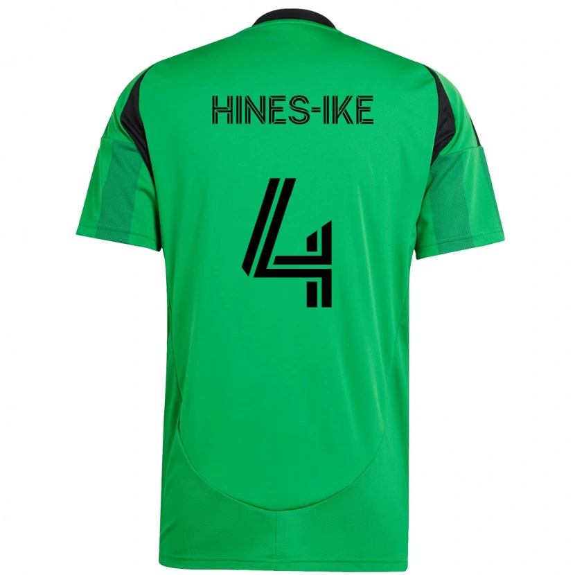 Danxen Homme Maillot Brendan Hines-Ike #4 Blanc Vert Tenues Domicile 2025/26 T-Shirt