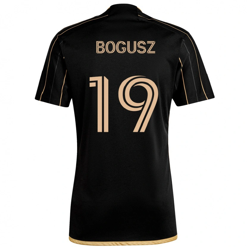 Danxen Homme Maillot Mateusz Bogusz #19 Noir Marron Tenues Domicile 2025/26 T-Shirt