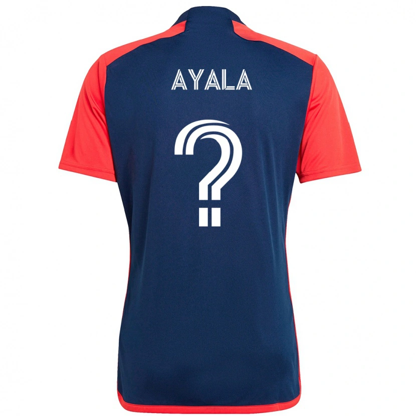 Danxen Homme Maillot Jordi Ayala #0 Blanc Bleu Tenues Domicile 2025/26 T-Shirt