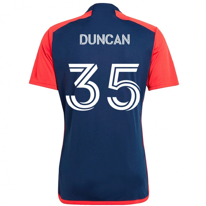 Danxen Homme Maillot Nakye Greenidge-Duncan #35 Blanc Bleu Tenues Domicile 2025/26 T-Shirt