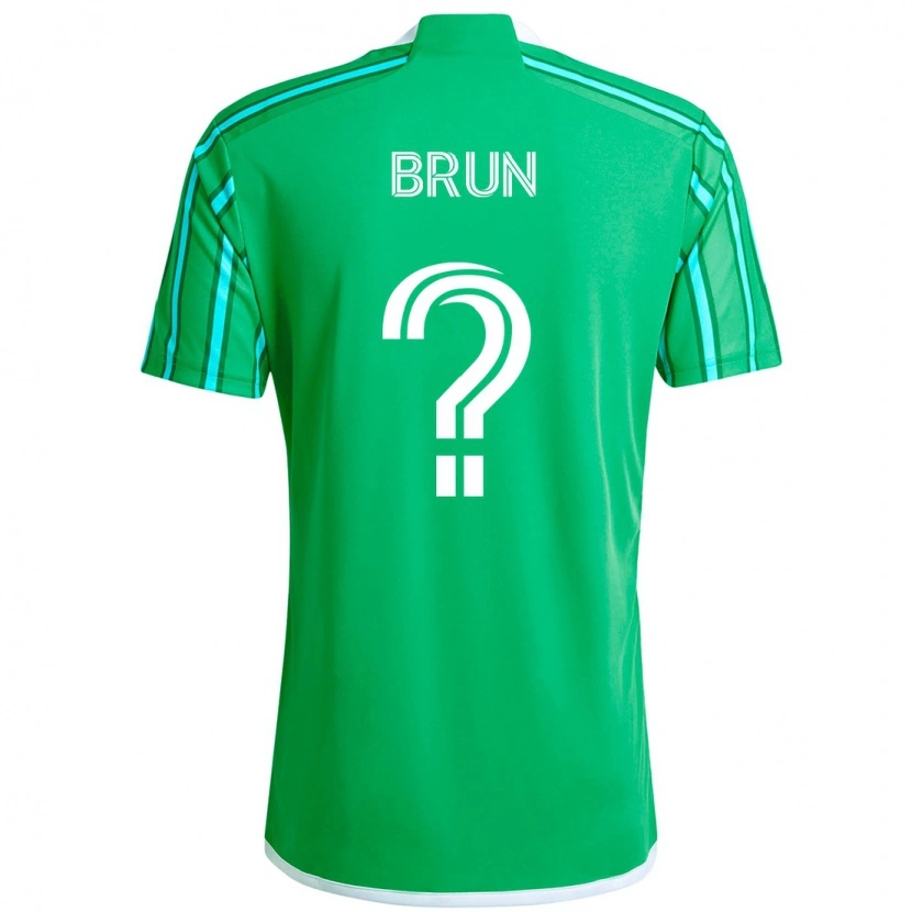 Danxen Homme Maillot Shaun Brun #0 Vert Blanc Tenues Domicile 2025/26 T-Shirt