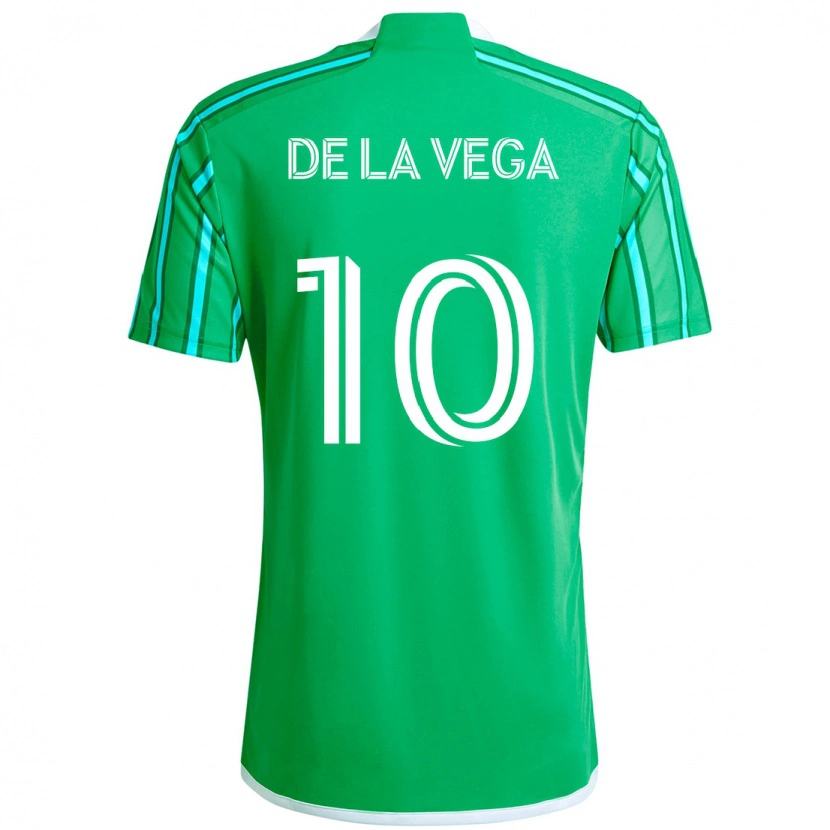 Danxen Homme Maillot Pedro De La Vega #10 Bleu Clair Tenues Domicile 2025/26 T-Shirt