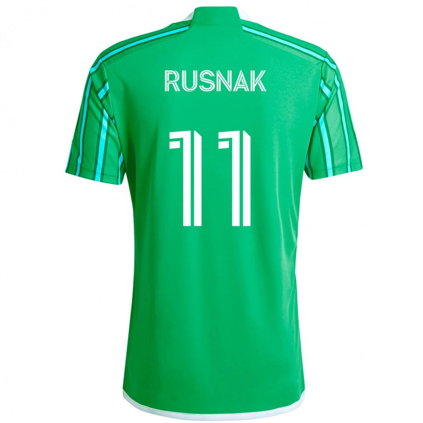 Danxen Homme Maillot Albert Rusnák #11 Bleu Clair Tenues Domicile 2025/26 T-Shirt