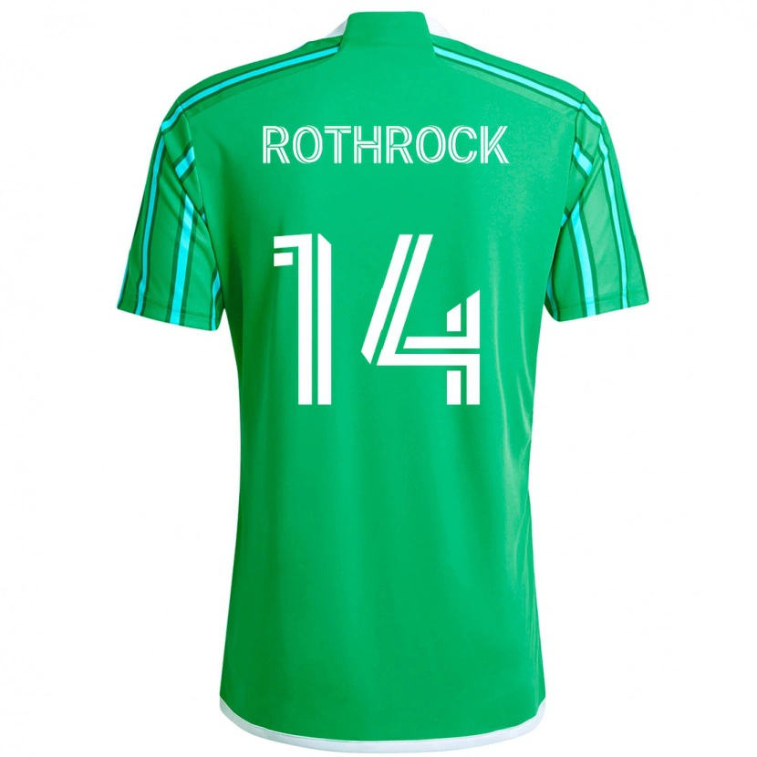 Danxen Homme Maillot Paul Rothrock #14 Bleu Clair Tenues Domicile 2025/26 T-Shirt