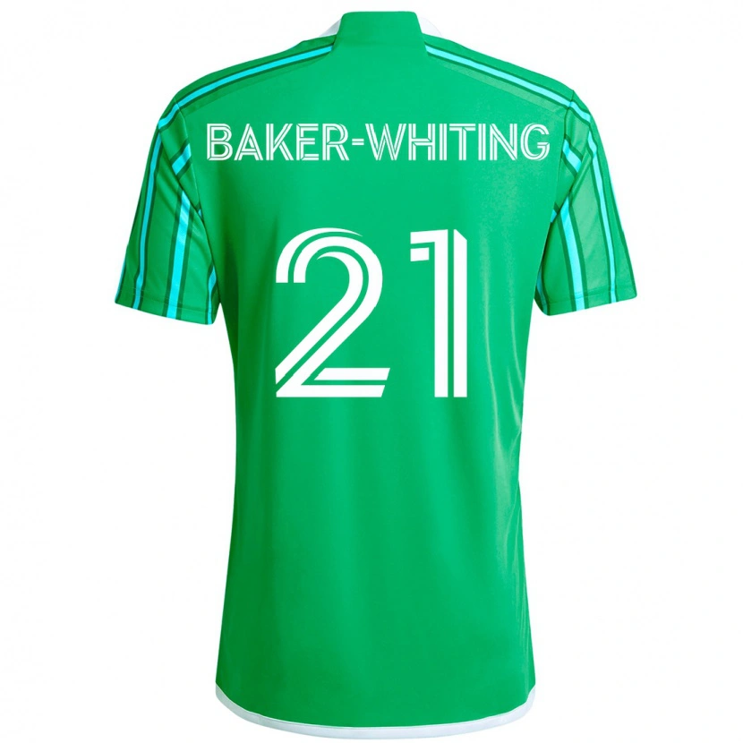 Danxen Homme Maillot Reed Baker-Whiting #21 Bleu Clair Tenues Domicile 2025/26 T-Shirt