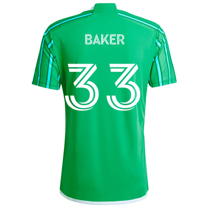 Danxen Homme Maillot Cody Baker #33 Bleu Clair Tenues Domicile 2025/26 T-Shirt