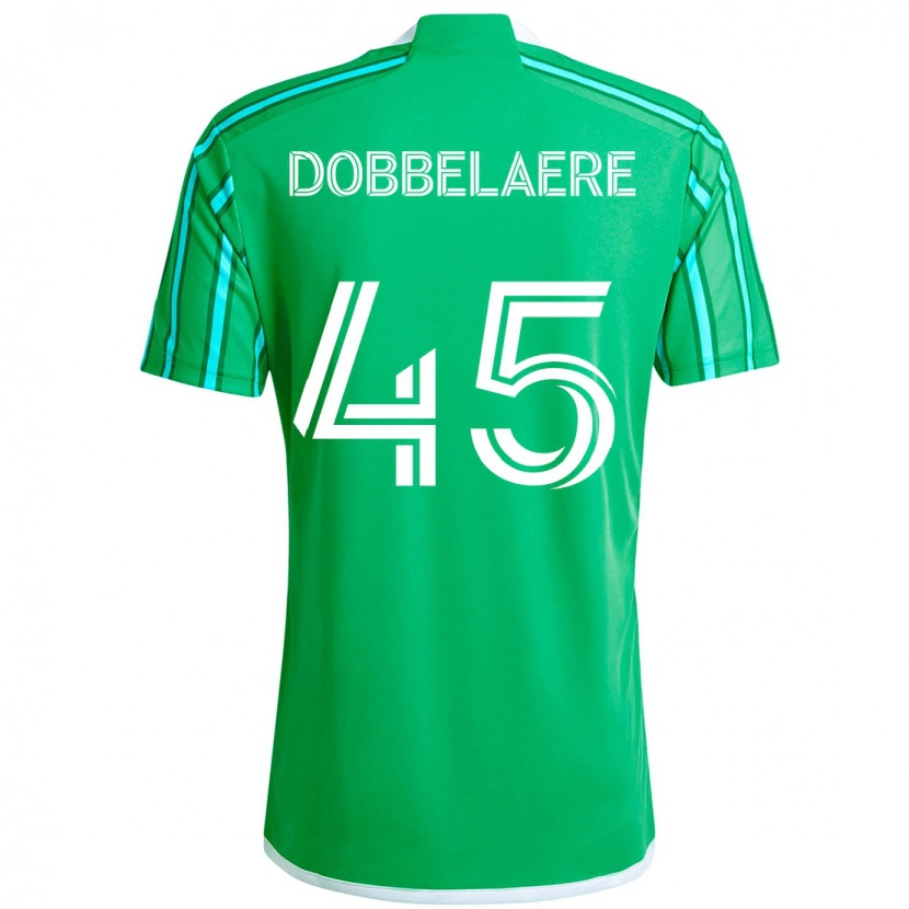 Danxen Homme Maillot Ethan Dobbelaere #45 Bleu Clair Tenues Domicile 2025/26 T-Shirt