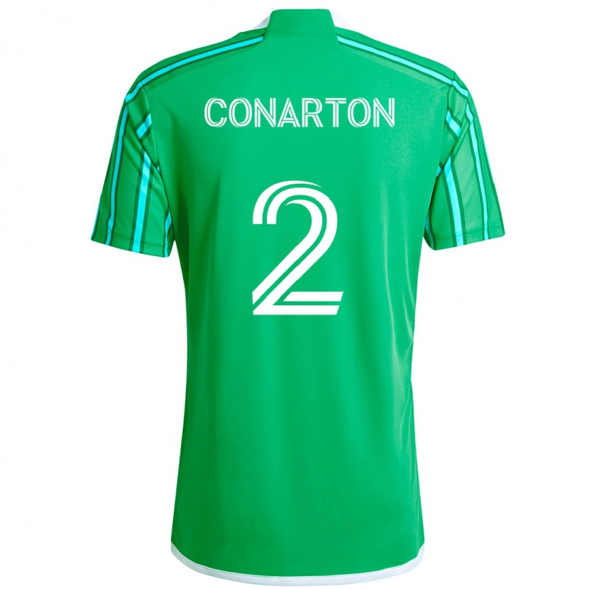 Danxen Homme Maillot Alyssa Conarton #2 Bleu Clair Tenues Domicile 2025/26 T-Shirt