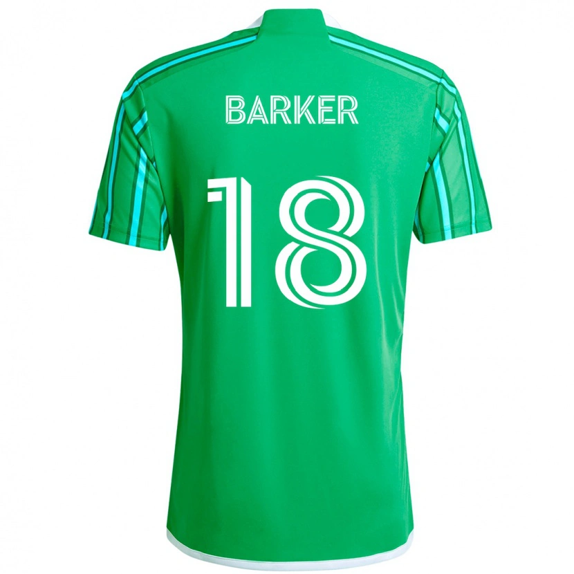 Danxen Homme Maillot Alicia Barker #18 Bleu Clair Tenues Domicile 2025/26 T-Shirt
