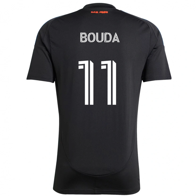 Danxen Homme Maillot Ousseni Bouda #11 Noir Bleu Foncé Tenues Domicile 2025/26 T-Shirt