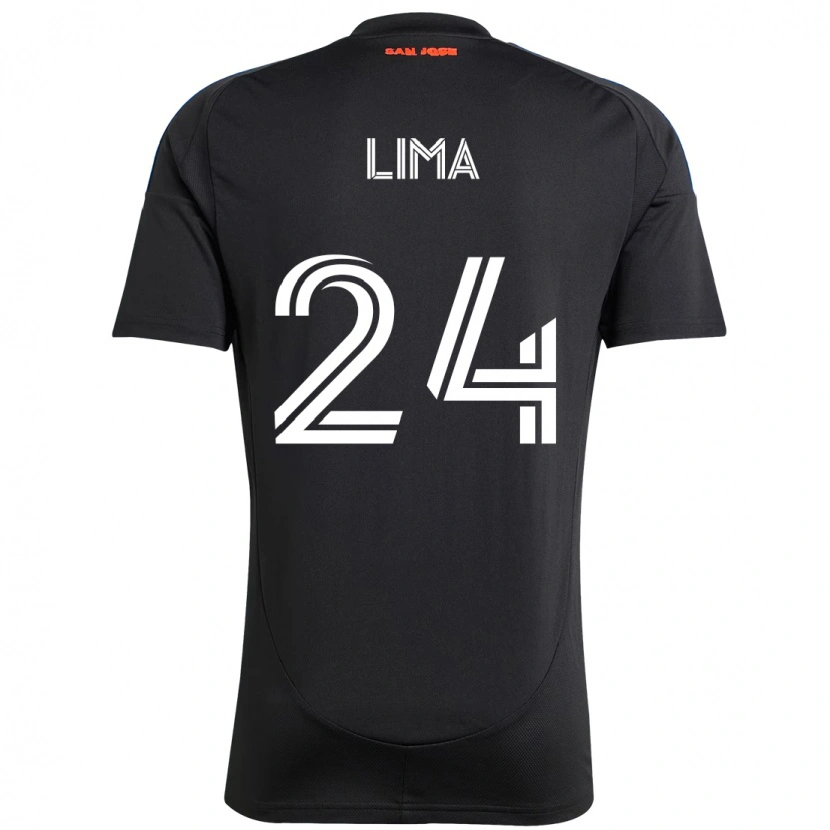 Danxen Homme Maillot Nick Lima #24 Blanc Rouge Tenues Domicile 2025/26 T-Shirt
