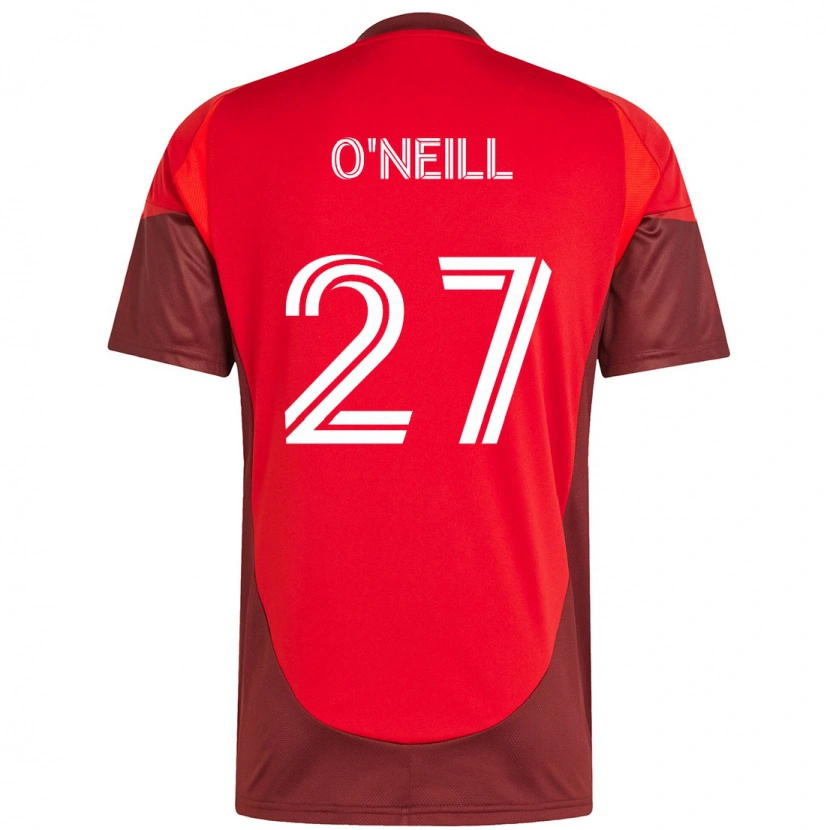 Danxen Homme Maillot Shane O'neill #27 Blanc Rouge Tenues Domicile 2025/26 T-Shirt