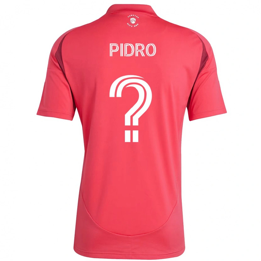 Danxen Homme Maillot Selmir Pidro #0 Blanc Magenta Tenues Domicile 2025/26 T-Shirt