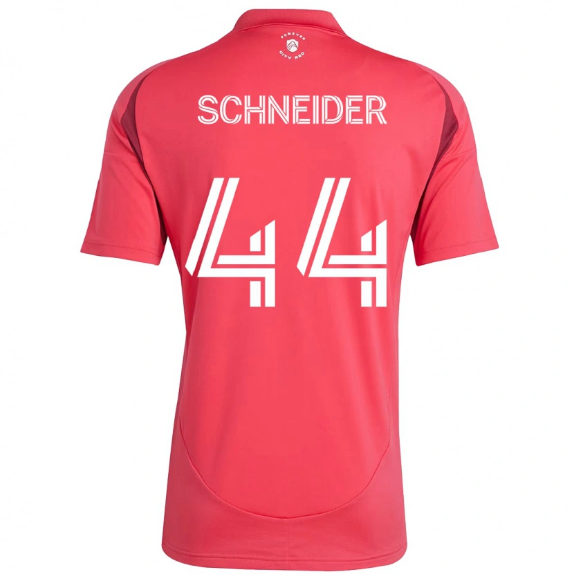 Danxen Homme Maillot Max Schneider #44 Magenta Blanc Tenues Domicile 2025/26 T-Shirt