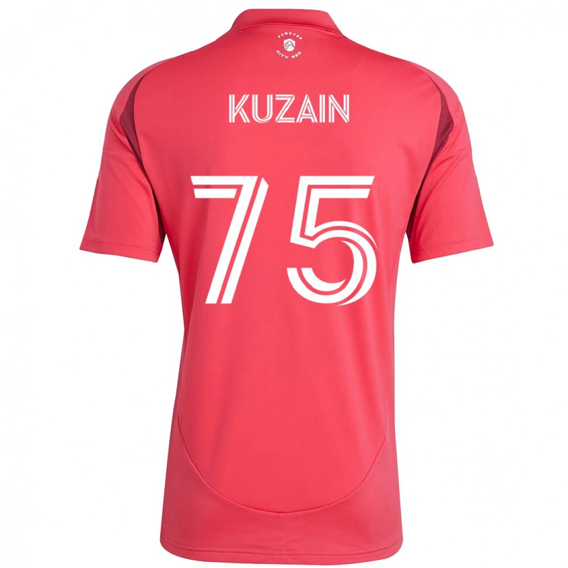 Danxen Homme Maillot Wan Kuzain #75 Blanc Magenta Tenues Domicile 2025/26 T-Shirt