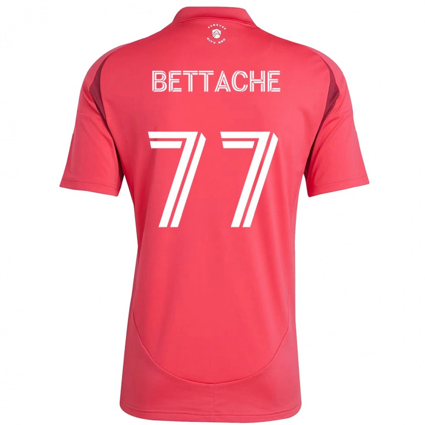 Danxen Homme Maillot Faysal Bettache #77 Magenta Blanc Tenues Domicile 2025/26 T-Shirt