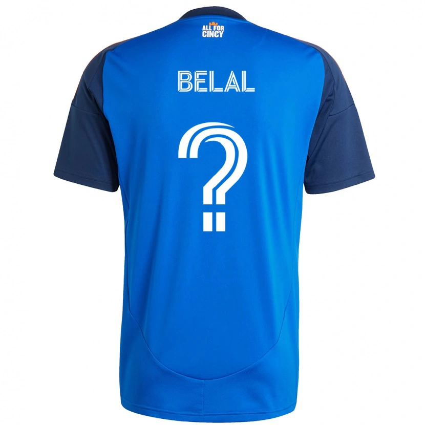 Danxen Homme Maillot Ryan Belal #0 Blanc Bleu Orange Tenues Domicile 2025/26 T-Shirt