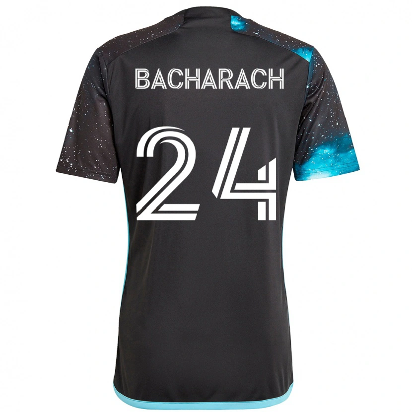 Danxen Homme Maillot Hugo Bacharach #24 Bleu Ciel Tenues Domicile 2025/26 T-Shirt
