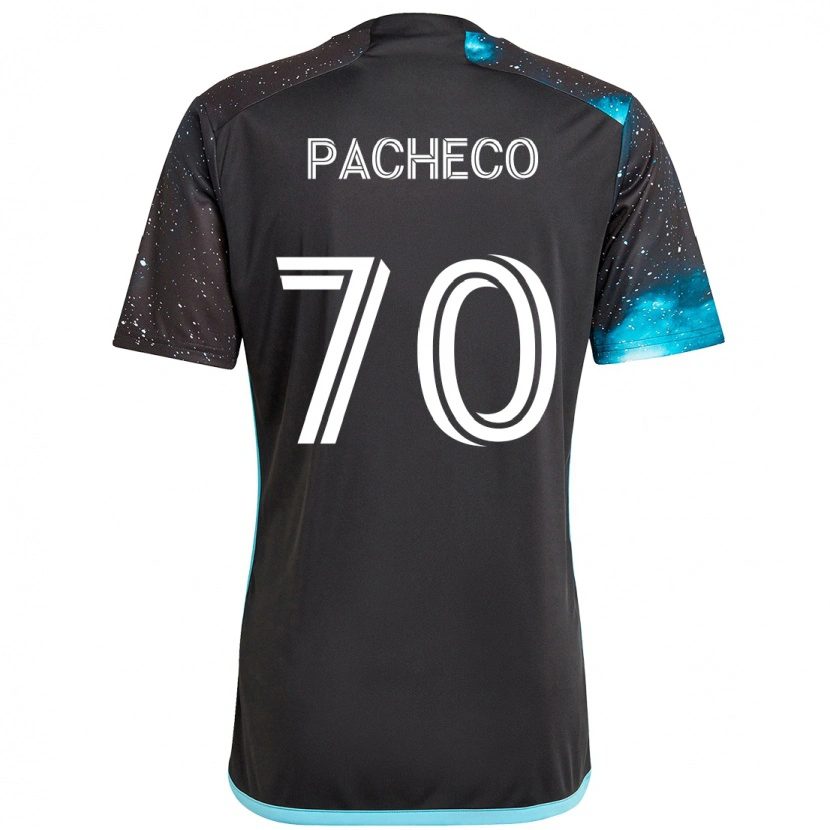 Danxen Homme Maillot Diogo Pacheco #70 Bleu Ciel Tenues Domicile 2025/26 T-Shirt