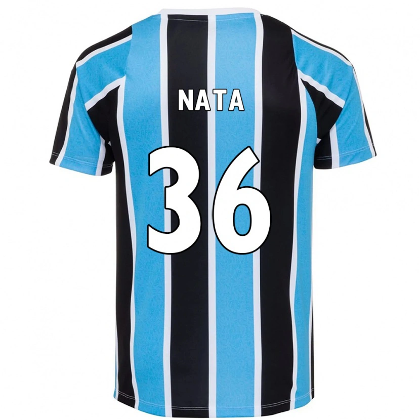 Danxen Homme Maillot Natã #36 Bleu Noir Blanc Tenues Domicile 2025/26 T-Shirt
